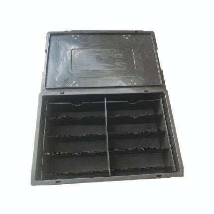 ESD Bin with PP Sheet Partitions
