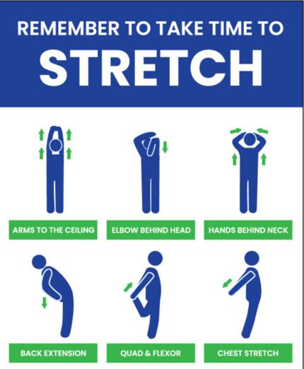 Stretching Posters